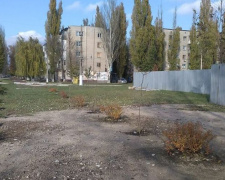 В Авдеевке озеленили храм
