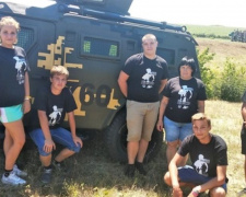 Представители Авдеевки чествовали защитников на горе Карачун (ФОТО)