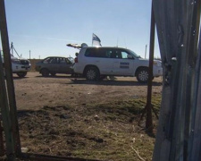 Боевики устроили обстрел у КПВВ, когда там были наблюдатели ОБСЕ