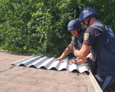В Авдеевке спасатели ГСЧС продолжают восстанавливать жилые дома
