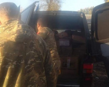 Волонтеры привезли помощь авдеевским стражам порядка