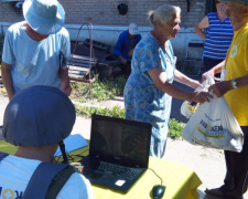 Представители Cimic Avdeevka обеспечили доставку продуктов в прифронтовую зону