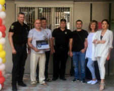 Гастроном в  Авдеевке присоединился к движению "Тонкая синяя линия" (ФОТО)