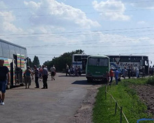 Около КПВВ &quot;Марьинка&quot; прогремел взрыв, - &quot;Право на защиту&quot;