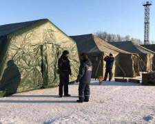 Мобильные пункты обогрева в Авдеевке уже приняли 400 человек (ФОТО)