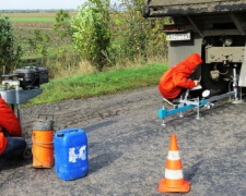 На Донбассе продолжают восстанавливать автодороги (ФОТО)