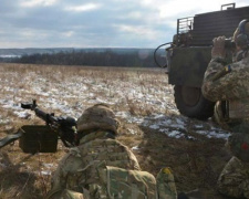 В ночь на 8 марта в зоне АТО ранен украинский военный