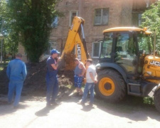 Ремонтники оставили часть Авдеевки  без света из-за повреждения кабеля (ФОТО)