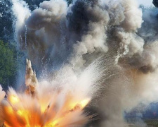 Более 200 взрывов прогремели в Донецкой области