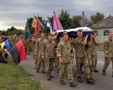 В Лимане попрощались с воином, освобождавшим Авдеевку