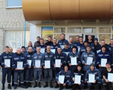 В Авдеевке с почетом проводили героев-спасателей (ФОТО)