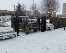 Армия полицейских вышла на улицы Донетчины