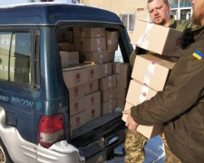  Авдеевские &quot;симики&quot; отчитались: подарки и радость детям и военным доставлены (ФОТО)
