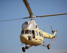 В Донецкой области разбился  военный вертолет