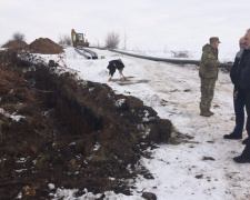 В поселке Красноторка, что в Краматорске, начата реконструкция водоснабжения (ФОТО)
