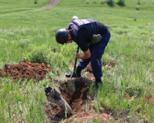 Пиротехники разминируют территорию возле Старой Николаевки после детонации боеприпасов