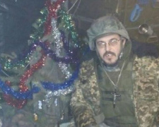 Елочка в районе Авдеевки. Милое местечко в 150 метрах от противника
