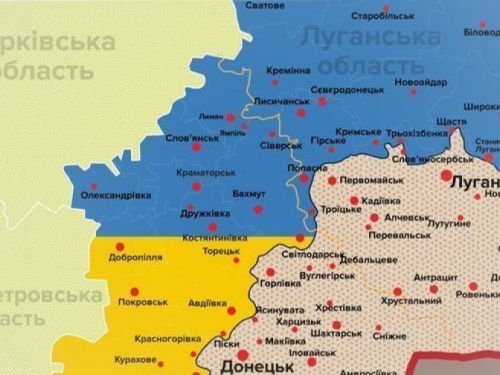 Возле Авдеевки открывали огонь из стрелкового оружия