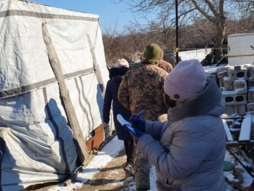 В Авдіївці обстежили зруйноване житло