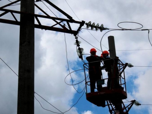 В Авдеевке будут обесточены дома, детский сад, школа и отделение банка