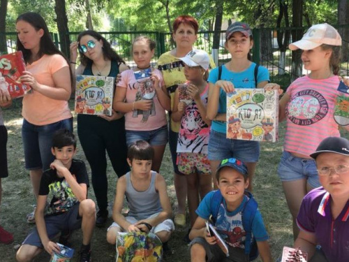 Квест, связанный с Конституцией, прошел в Авдеевке (ФОТО)