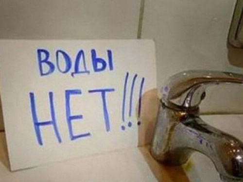Из-за авврии несколько улиц в старой части Авдеевки на Рождество будут без воды