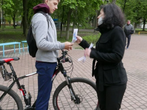 Авдеевцев поздравили с Днем Европы