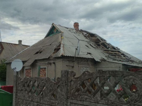 Жилой сектор Авдеевки второй раз за неделю оказался под обстрелом (ФОТО)