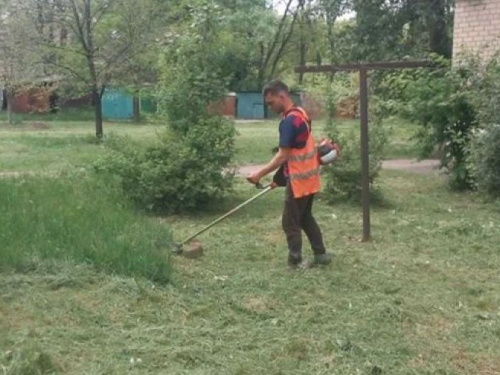 Авдеевские коммунальщики начали покос травы