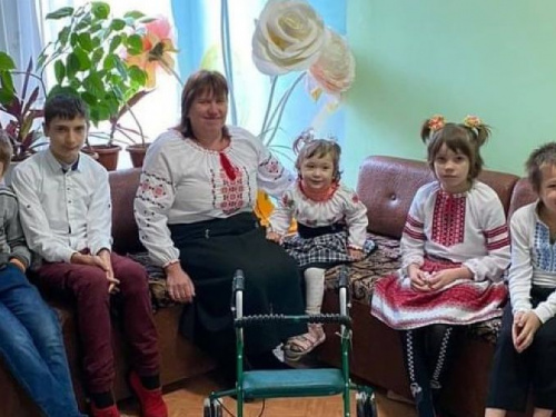 Для дітей з "Іскорки" пройшов святковий захід з нагоди Дня Захисника України