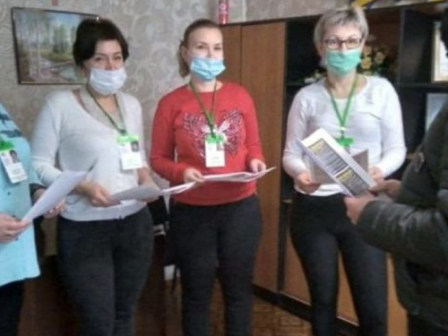 Поліцейські Авдіївки розповіли фахівцям Пенсійного фонду про те, як не стати жертвою аферистів
