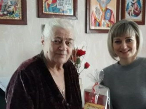 Авдеевская мастерица отметила юбилей (ФОТО)