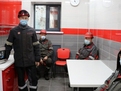 На Авдеевском коксохиме продолжают улучшать рабочий быт сотрудников