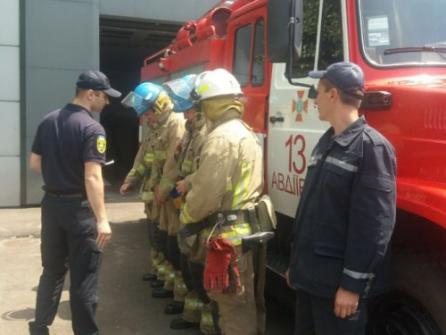 Началась проверка авдеевских спасателей (ФОТО)