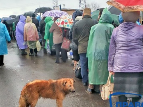 На КПВВ «Майорское» возникли проблемы
