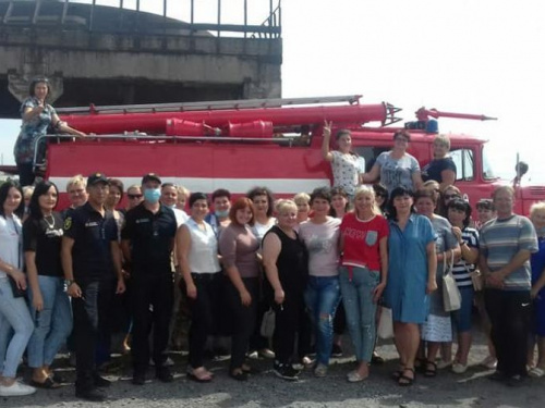 Руководители учебных заведений Авдеевки обучались противопожарной безопасности