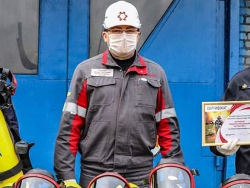 АКХЗ подарил спасателям дыхательные аппараты