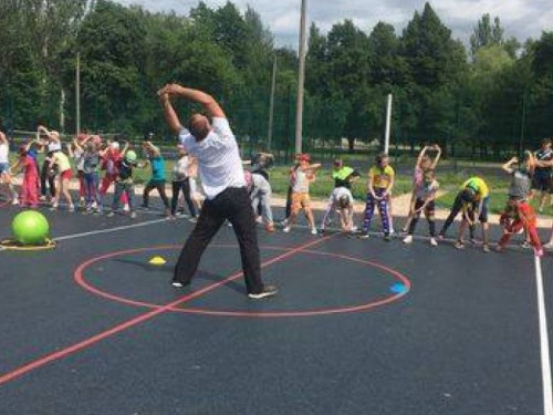 Для детей Авдеевки провели ряд спортивных мероприятий (ФОТО)