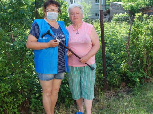 Жителям поселка Опытное доставили средства реабилитации