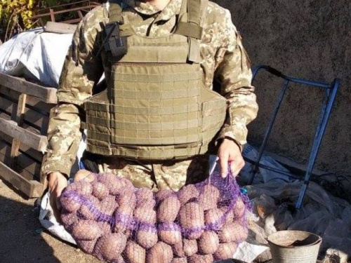 Пищу для тела и ума развезли авдеевские «симики»