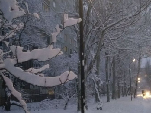 Греческий циклон достиг Авдеевки (ФОТОФАКТ)