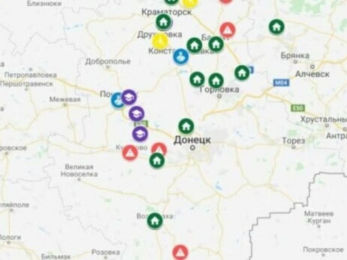 Авдеевская общественная организация попала в специальную онлайн-карту, составленную международниками