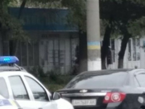 В Авдеевке произошло ДТП (ФОТОФАКТ)