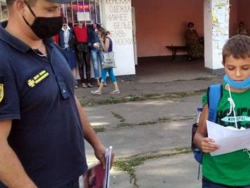 Спасатели Авдеевки напомнили горожанам правила пожарной безопасности