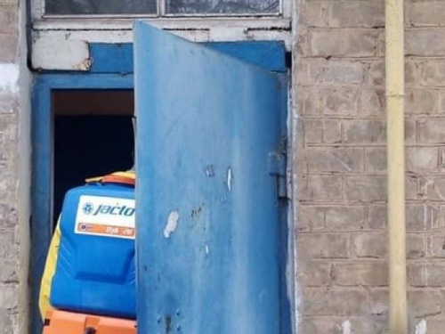 В Авдіївці продовжують протиепідемічні заходи з дезинфекції під‘їздів