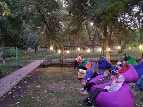 В Авдіївці офіційно завершили сезон кінопоказів під віткритим небом