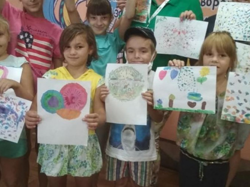 Авдеевским ребятам помогали «Включить себя»