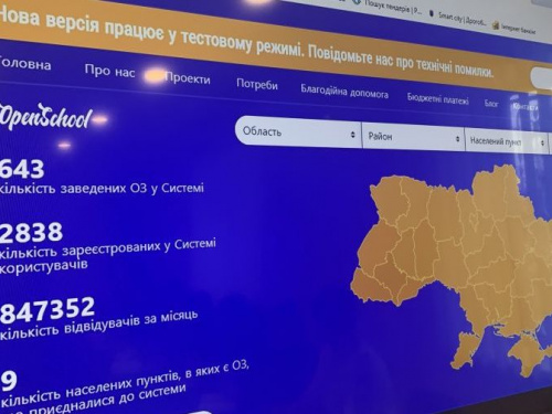 В Авдеевке внедряют систему открытых бюджетов школ и детсадов