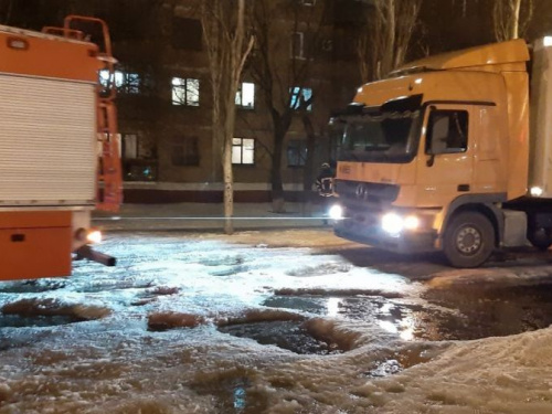 Пленников гололеда спасали в Донецкой области (ФОТО)