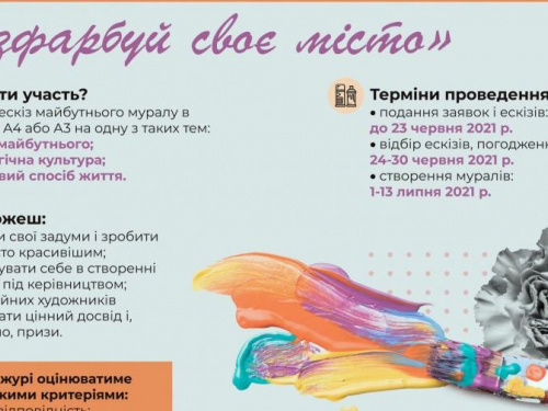 В Авдіївці стартує артмайстерня "Розфарбуй своє місто"